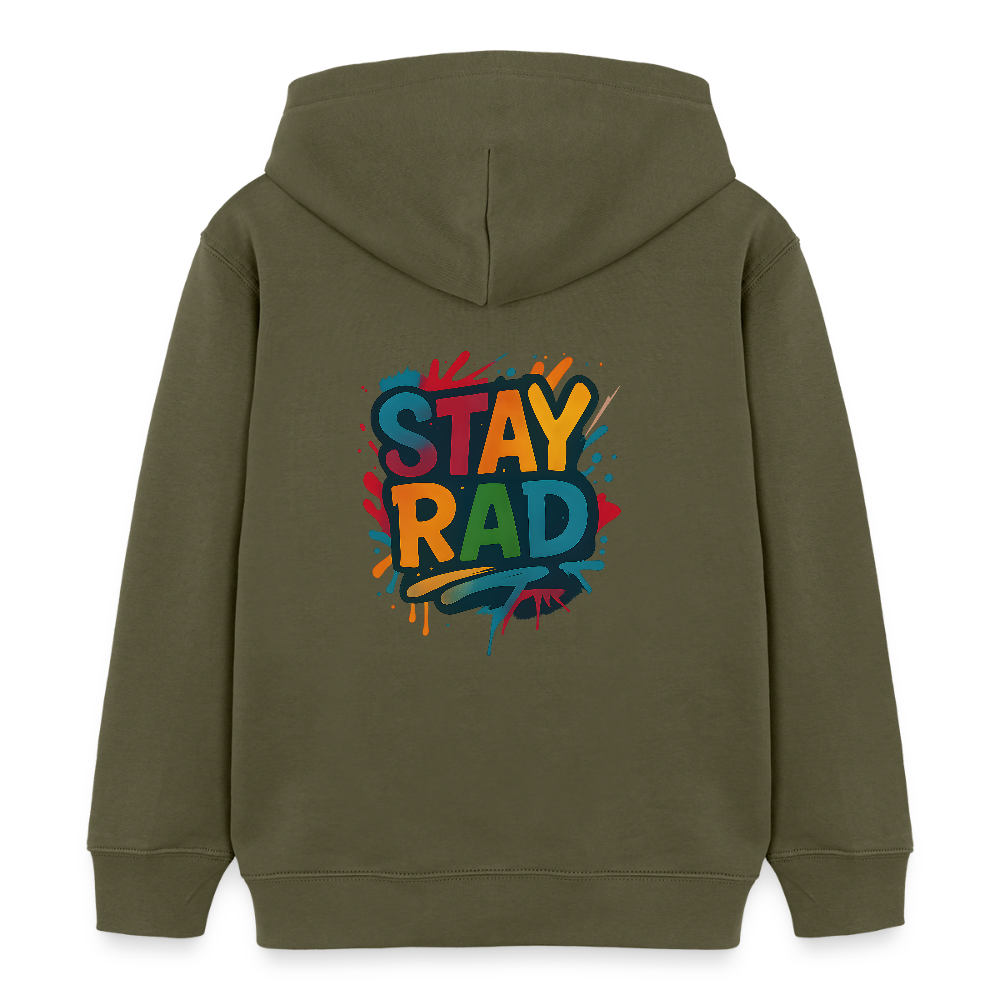 Stanley/Stella Kinder Hoodie  „ Stay RAD" - Khaki