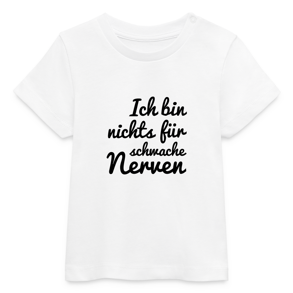 Stanley/Stella Baby Bio-T-Shirt „Nerven" - Weiß