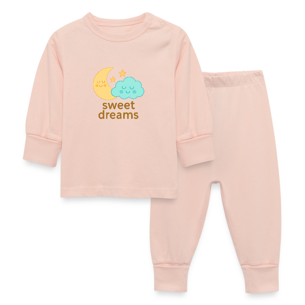 Baby-Schlafanzug „ Sweet Dreams" - Kristallrosa