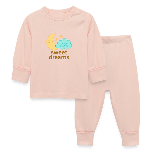 Baby-Schlafanzug „ Sweet Dreams" - Kristallrosa