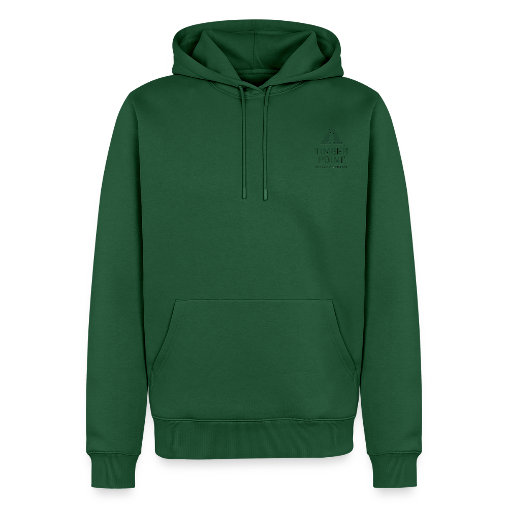 Männer Premium Hoodie „ Timber Point" - Flaschengrün