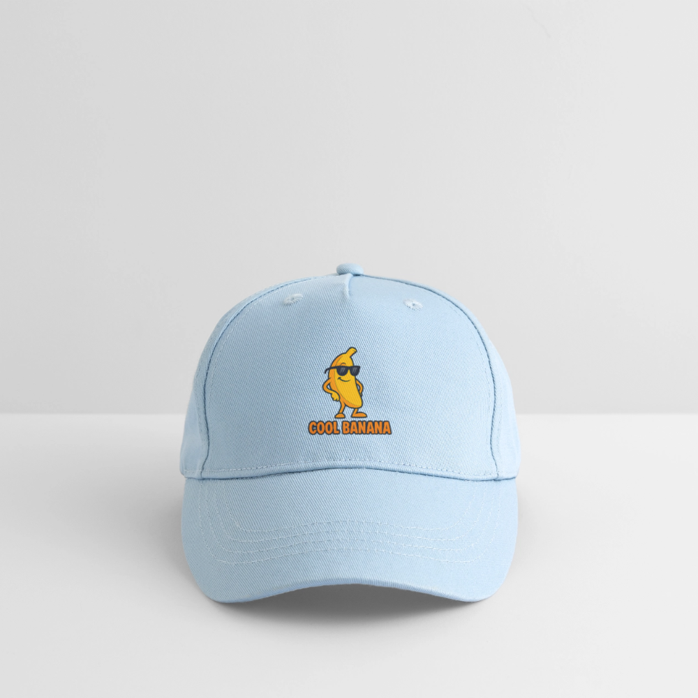 Kinder Bio Basecap „ Cool Banana" - Hellblau