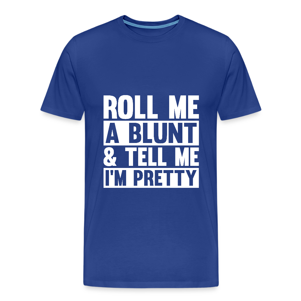 Männer Premium T-Shirt „ Blunt" - Königsblau