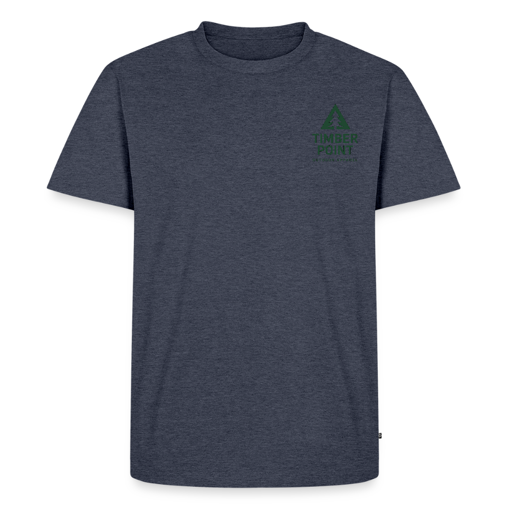 Männer Premium T-Shirt „ Timber Point! - Jeansblau