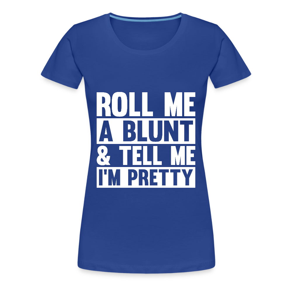 Frauen Premium T-Shirt „ Blunt" - Königsblau