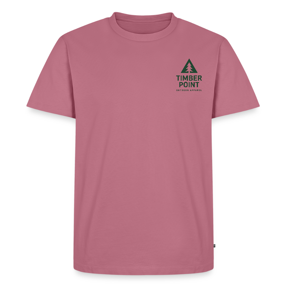 Männer Premium T-Shirt „ Timber Point! - Mauve