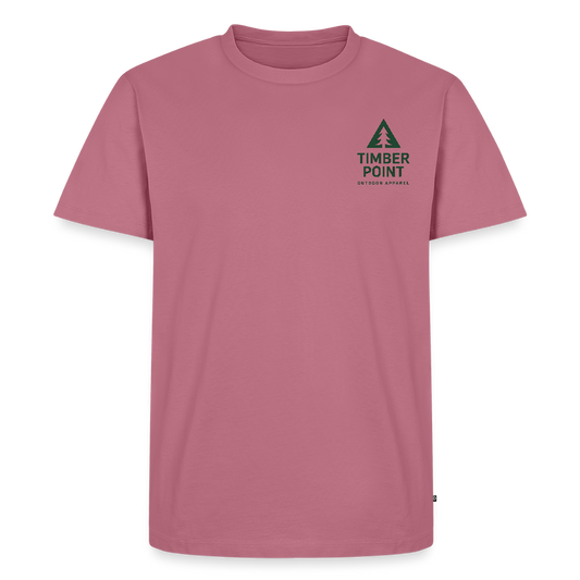 Männer Premium T-Shirt „ Timber Point! - Mauve