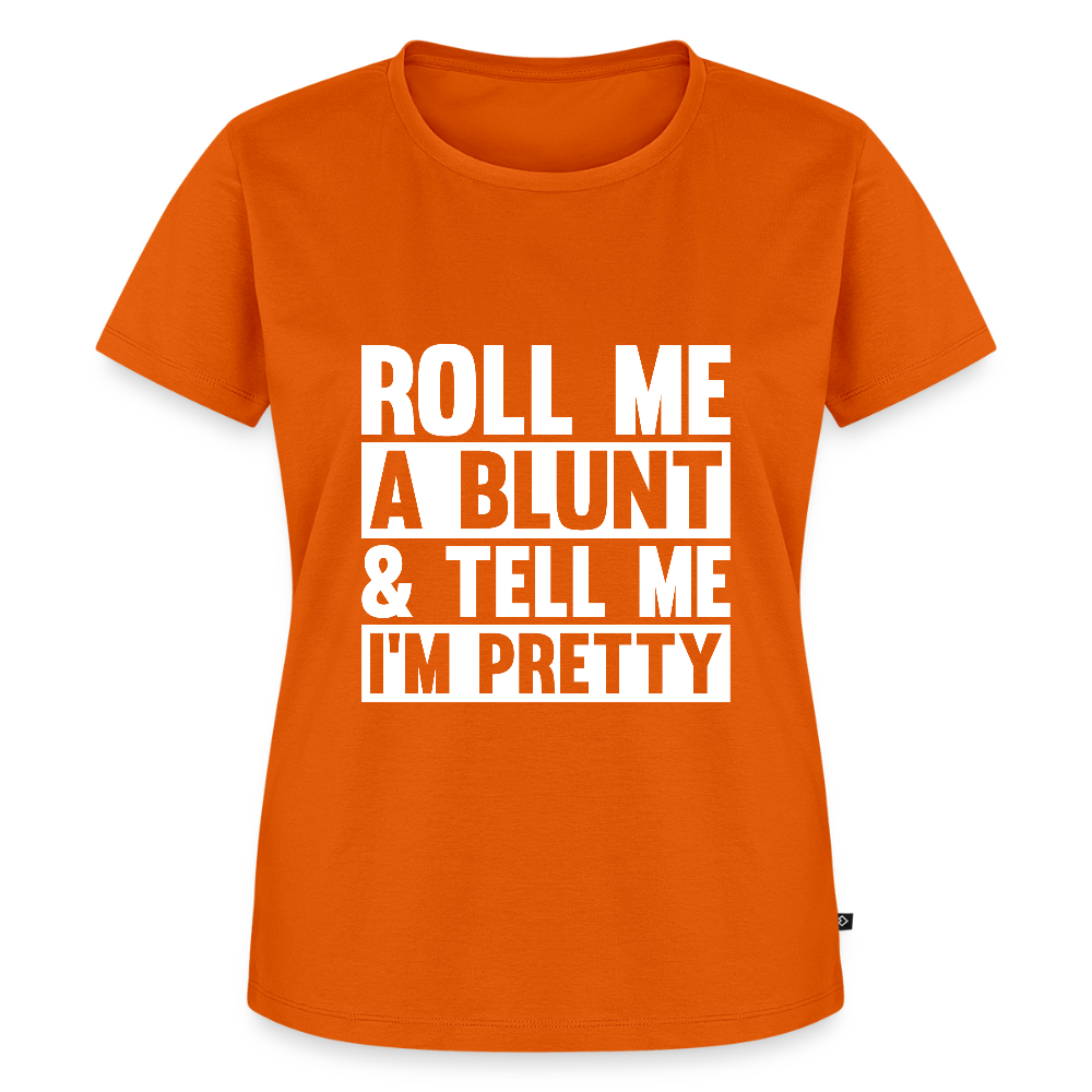 Frauen Premium T-Shirt „ Blunt" - Orange