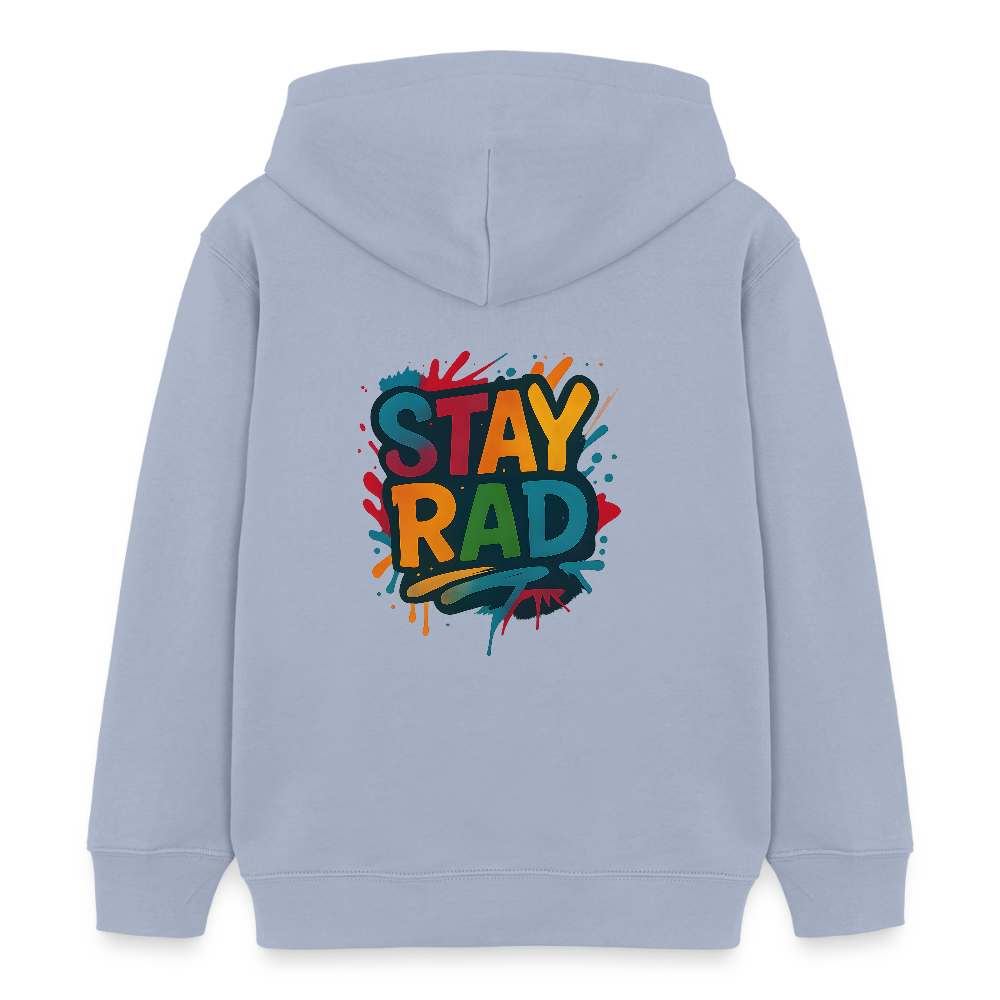 Stanley/Stella Kinder Hoodie  „ Stay RAD" - Lavendel-Violett