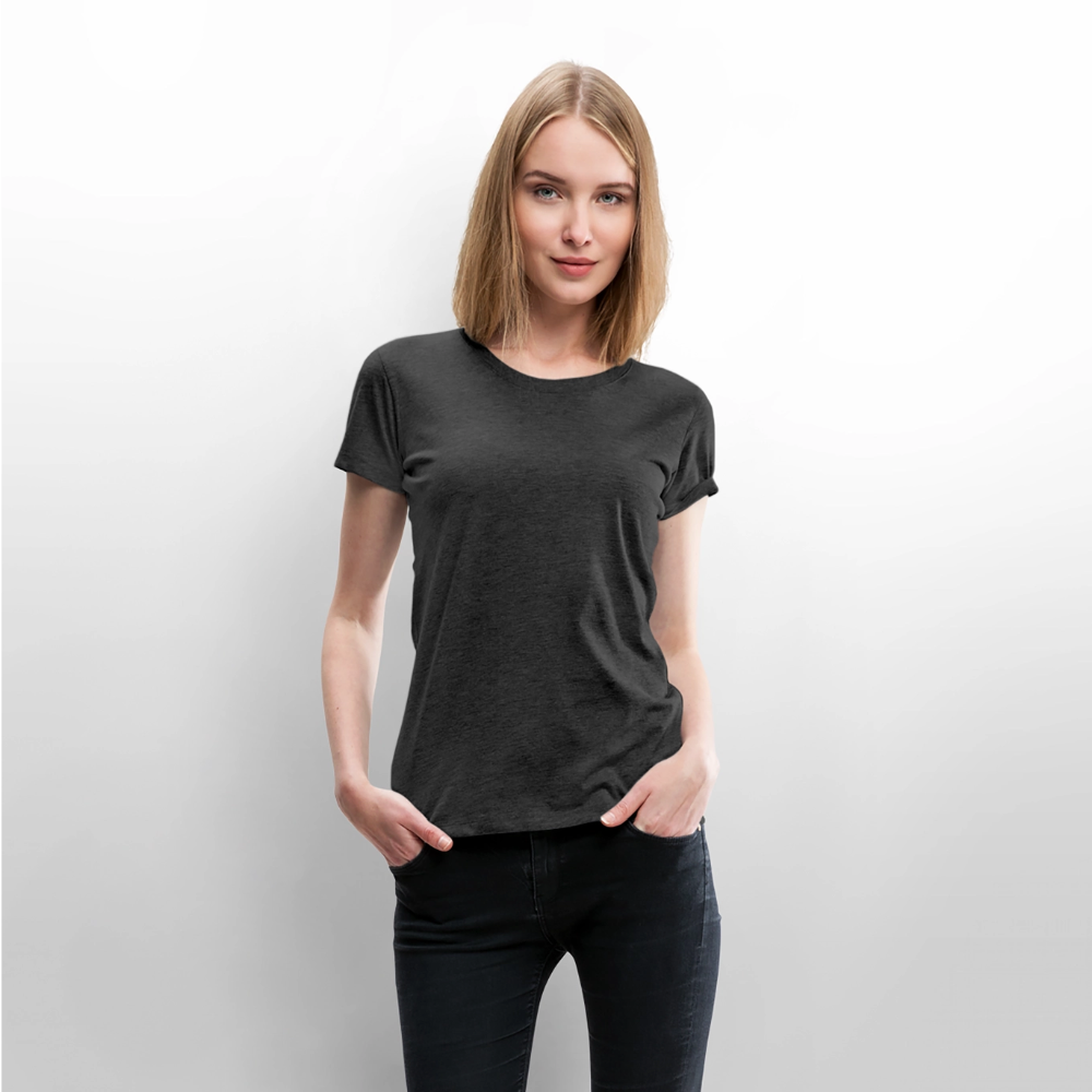 Frauen Premium T-Shirt - Anthrazit meliert