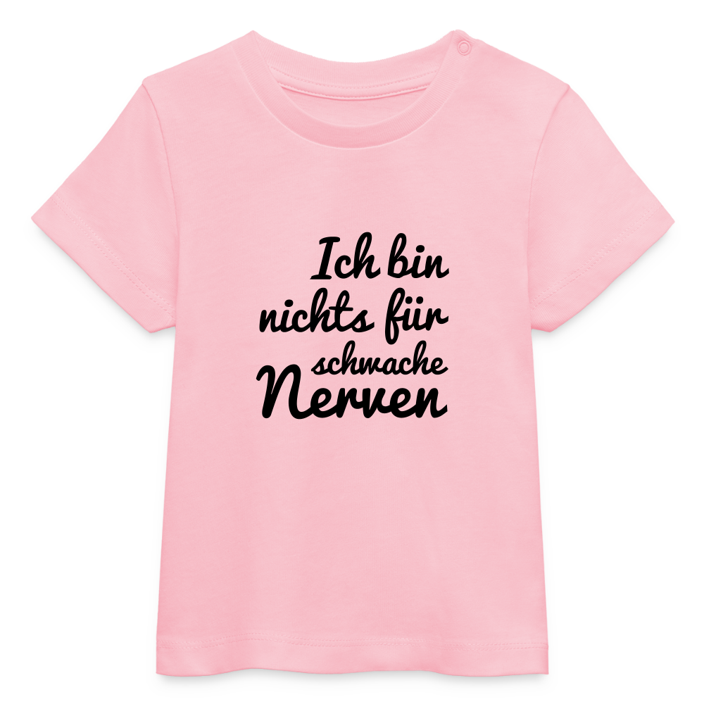 Stanley/Stella Baby Bio-T-Shirt „Nerven" - Hellrosa