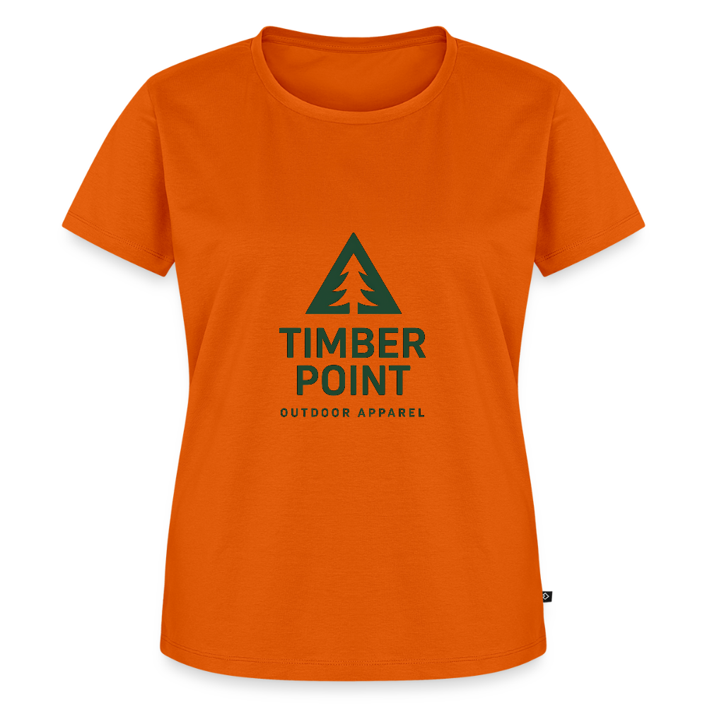 Frauen Premium T-Shirt „ Timber Point" - Orange