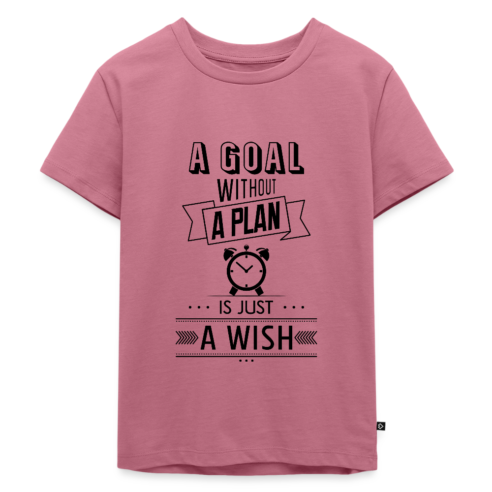 Kinder Premium T-Shirt „ Wish" - Mauve