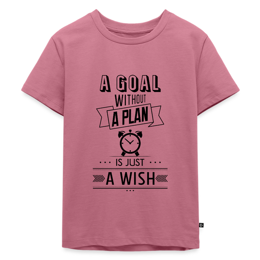Kinder Premium T-Shirt „ Wish" - Mauve