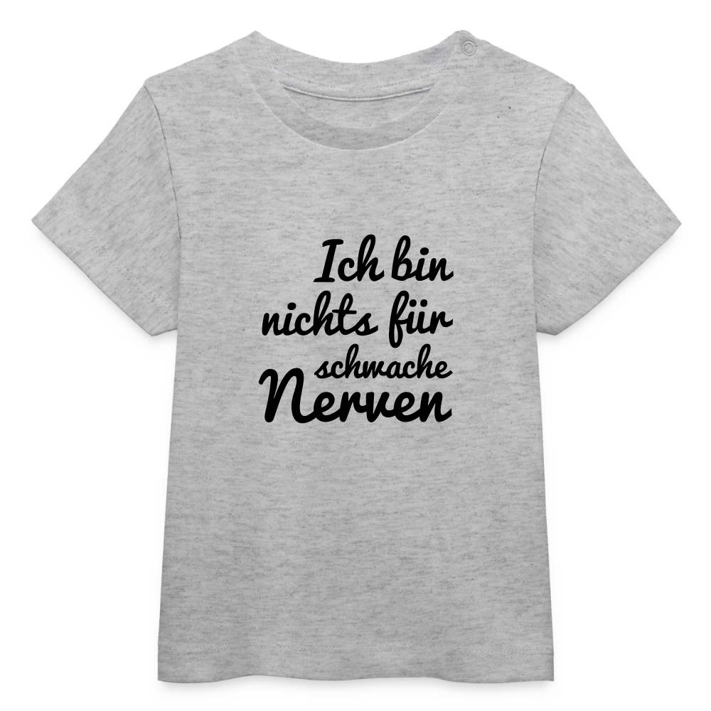 Stanley/Stella Baby Bio-T-Shirt „Nerven" - Grau meliert