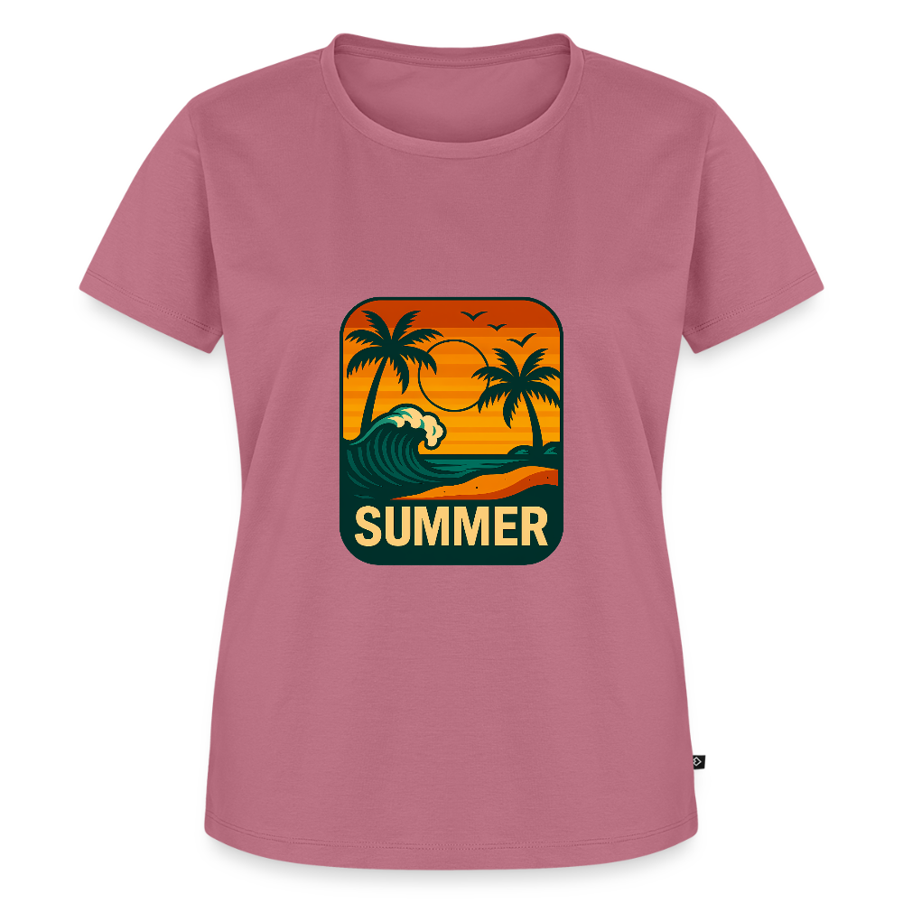 Frauen Premium T-Shirt „ Summer" - Mauve