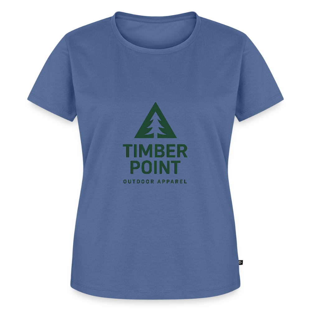 Frauen Premium T-Shirt „ Timber Point" - Taubenblau