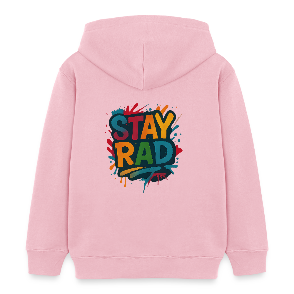 Stanley/Stella Kinder Hoodie  „ Stay RAD" - Hellrosa