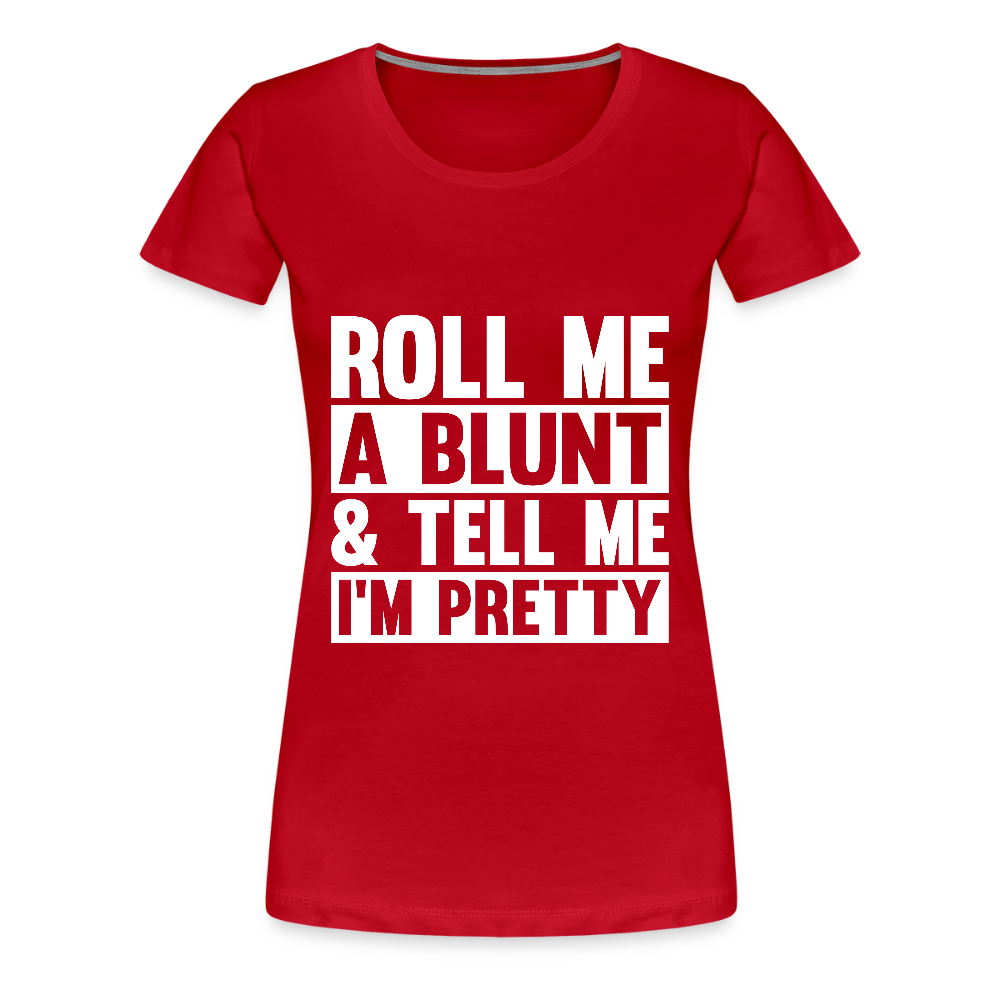 Frauen Premium T-Shirt „ Blunt" - Rot