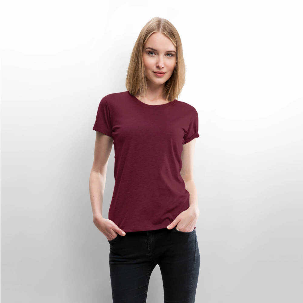 Frauen Premium T-Shirt - Burgunderrot