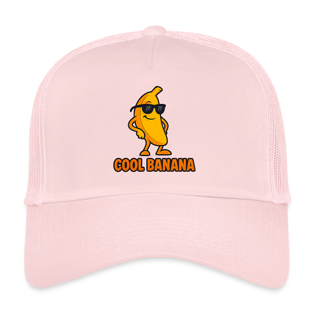 Trucker Cap „ Cool Banana" - Hellrosa