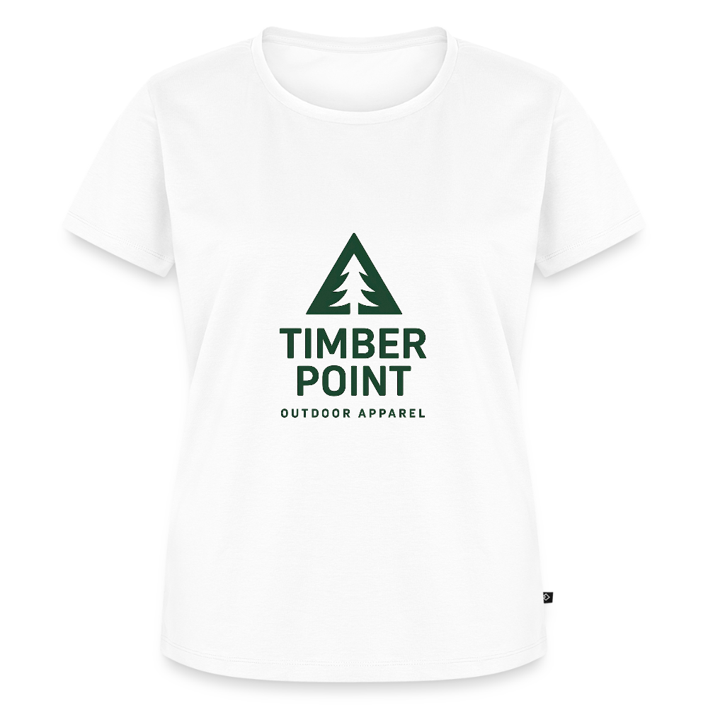 Frauen Premium T-Shirt „ Timber Point" - Weiß