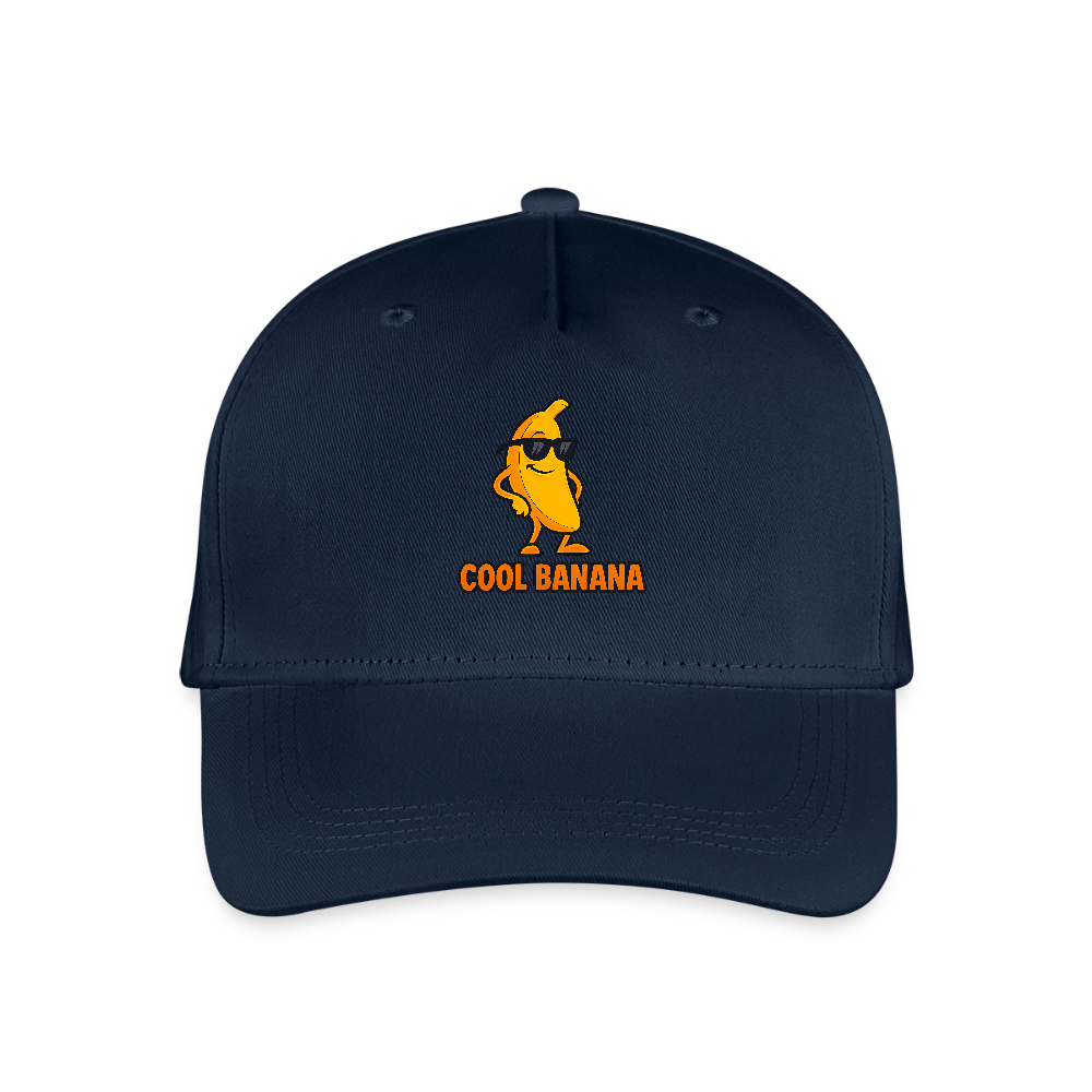 Kinder Bio Basecap „ Cool Banana" - Navy