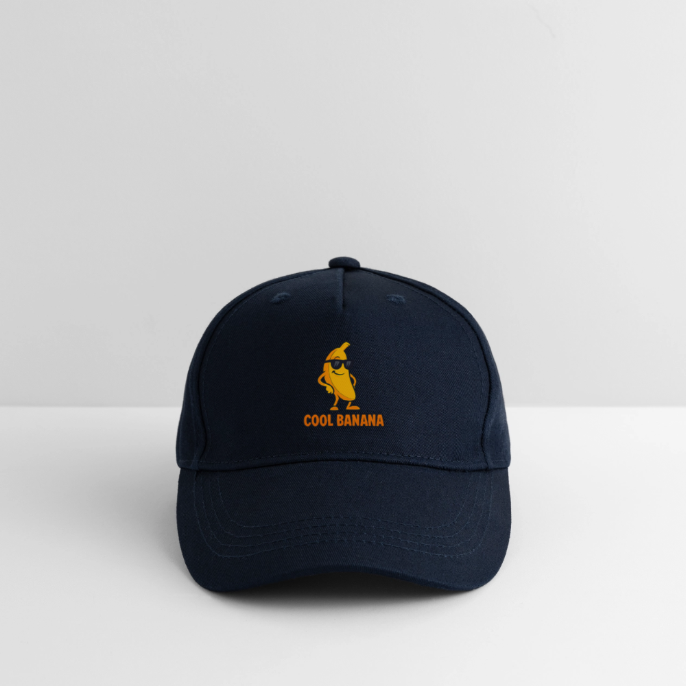 Kinder Bio Basecap „ Cool Banana" - Navy