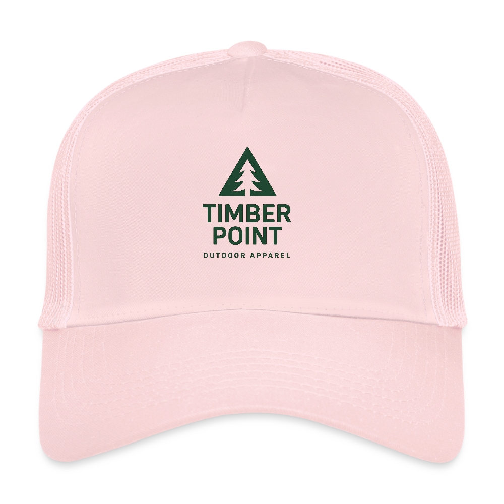 Trucker Cap „ Timber Point" - Hellrosa