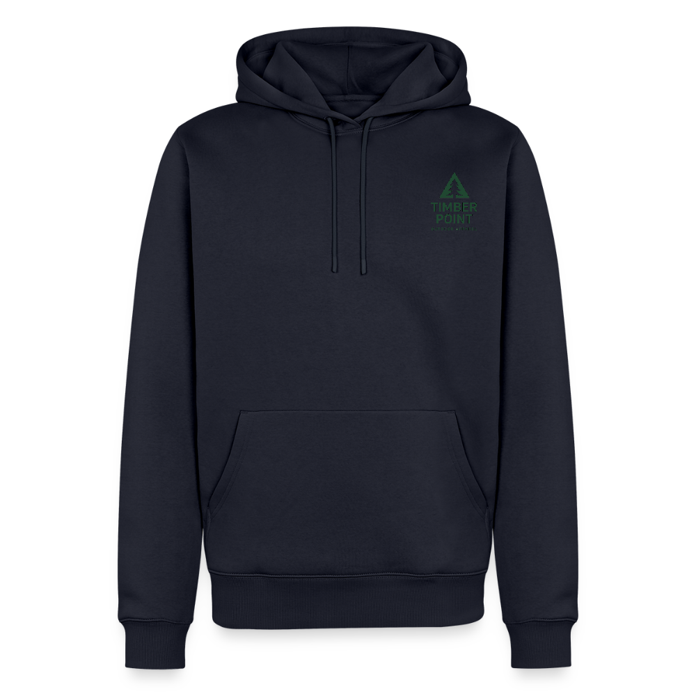 Männer Premium Hoodie „ Timber Point" - Navy