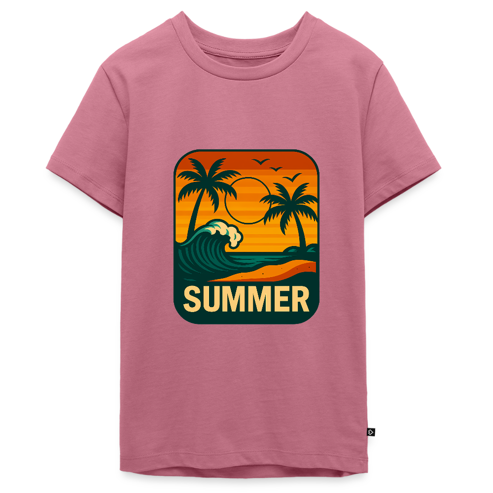 Teenager Premium T-Shirt „ Summer" - Mauve