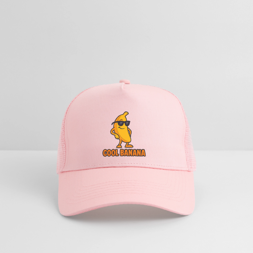 Trucker Cap „ Cool Banana" - Hellrosa