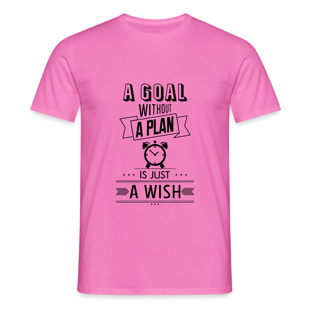 Männer T-Shirt „ wish" - Pink