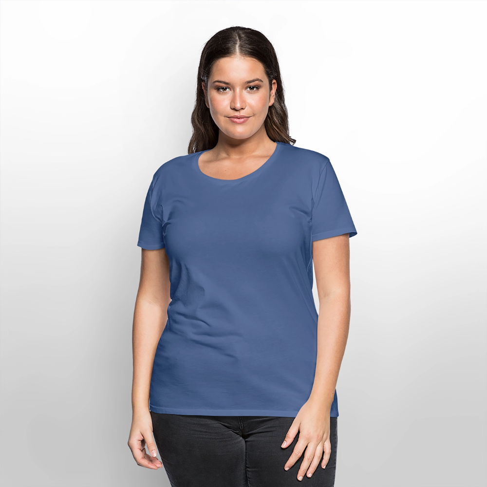 Frauen Premium T-Shirt - Taubenblau