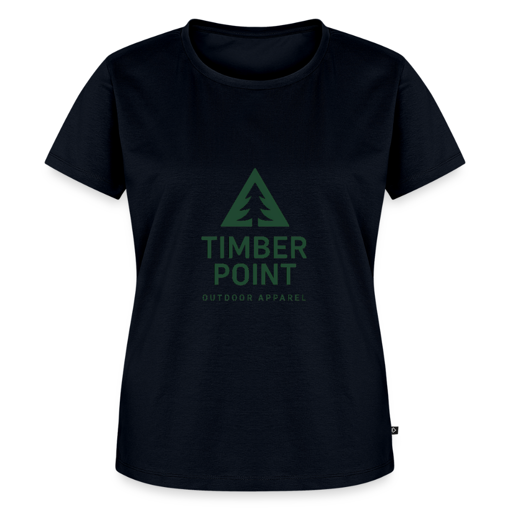 Frauen Premium T-Shirt „ Timber Point" - Navy