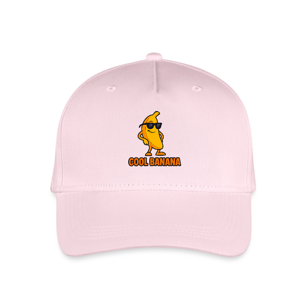 Kinder Bio Basecap „ Cool Banana" - Hellrosa