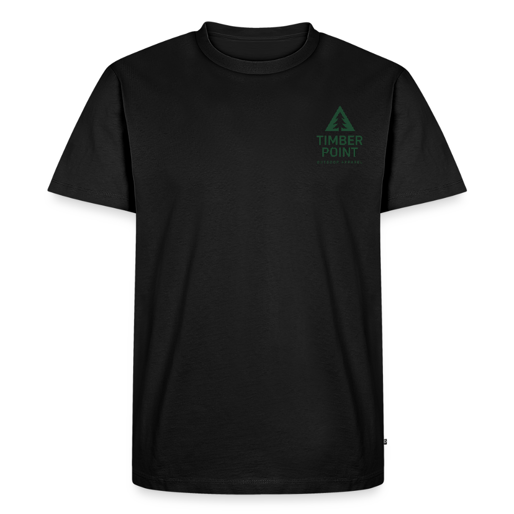 Männer Premium T-Shirt „ Timber Point! - Schwarz