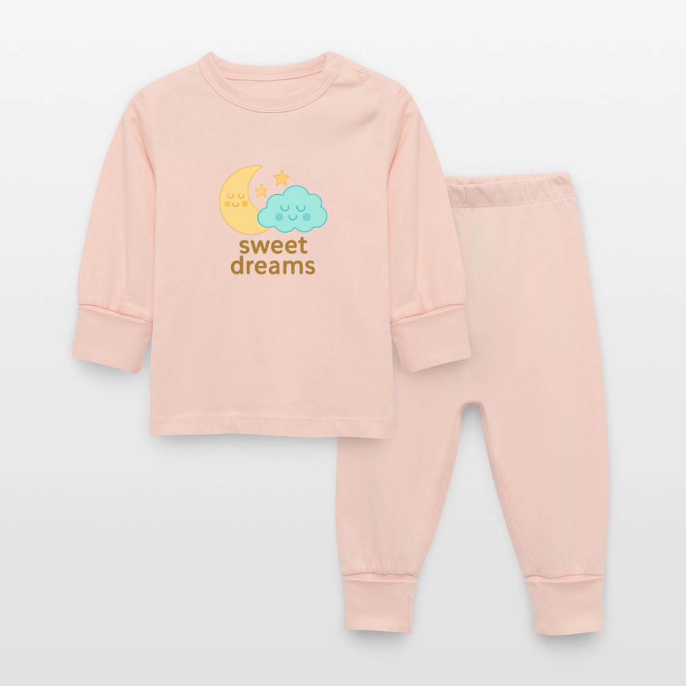 Baby-Schlafanzug „ Sweet Dreams" - Kristallrosa