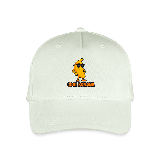 Kinder Bio Basecap „ Cool Banana" - Helles Mintgrün