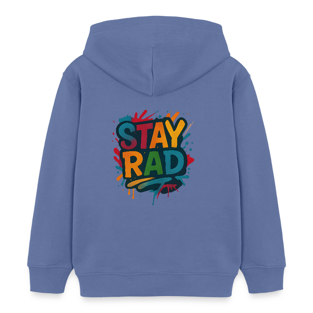 Stanley/Stella Kinder Hoodie  „ Stay RAD" - Blau