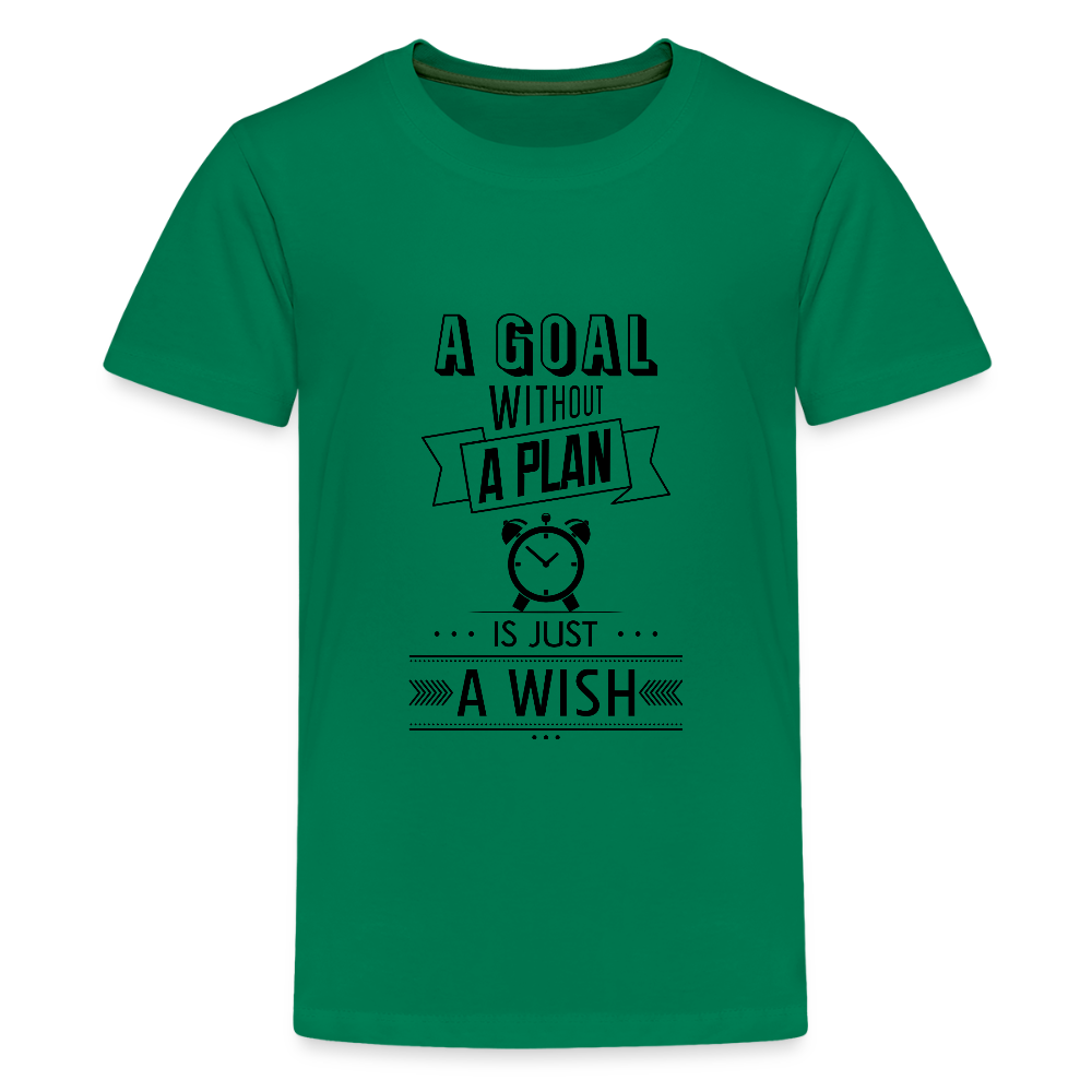 Teenager Premium T-Shirt „ Wish" - Kelly Green