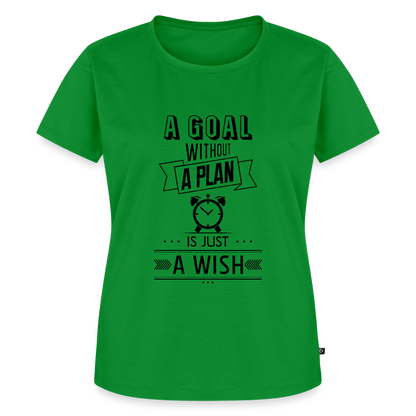 Frauen Premium T-Shirt „ Wish" - Grün