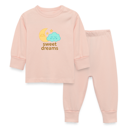 Baby-Schlafanzug „ Sweet Dreams" - Kristallrosa