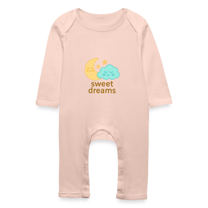 Baby Bio Strampler „ Sweet Dreams" - Kristallrosa