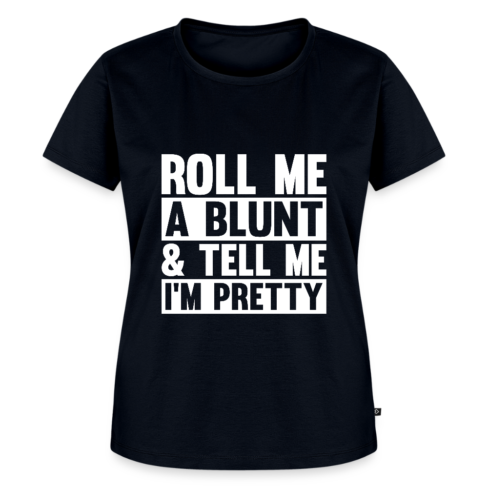 Frauen Premium T-Shirt „ Blunt" - Navy
