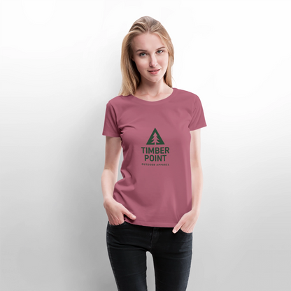 Frauen Premium T-Shirt „ Timber Point" - Mauve