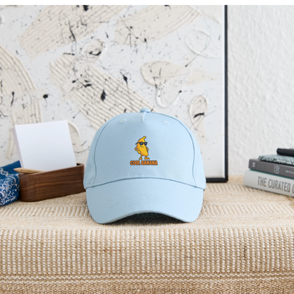 Kinder Bio Basecap „ Cool Banana" - Hellblau