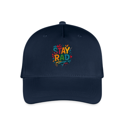 Kinder Bio Basecap „ Stay Rad" - Navy