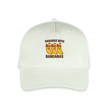 Kinder Bio Basecap „ Bananas with Bandanas" - Helles Mintgrün