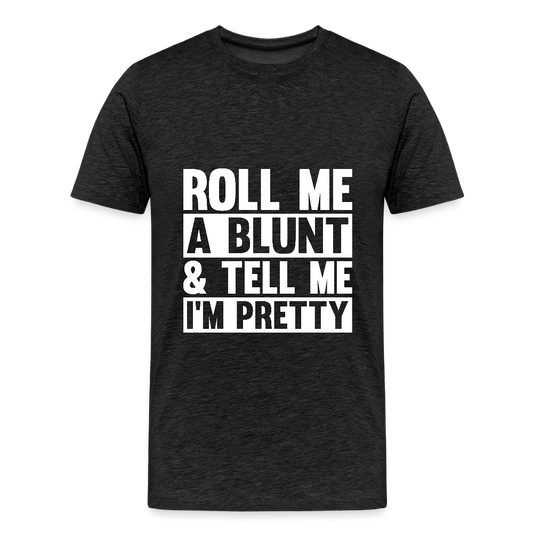 Männer Premium T-Shirt „ Blunt" - Anthrazit